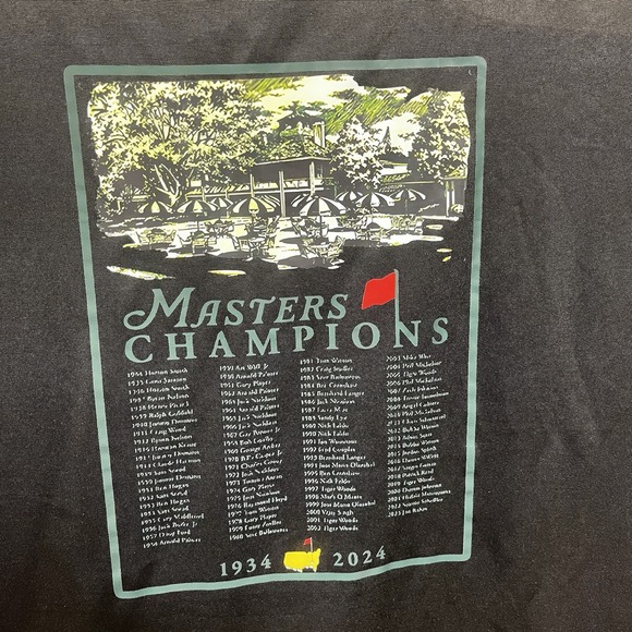 Masters‎ Golf Tournament T-Shirt Unisex 1XL - Picture 4 of 7